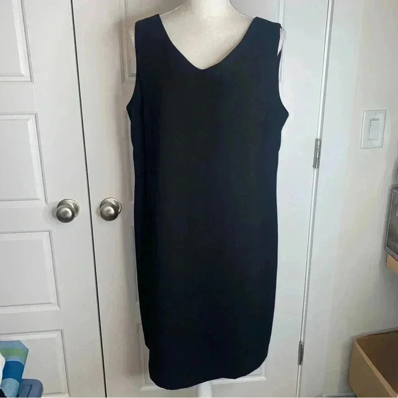 Vintage J. Taylor Coat Dress with Animal Print Trim 16P Very Classy - Picture 11 of 13